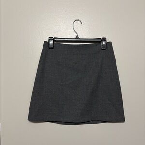 Wilfred Charcoal Mini Skirt